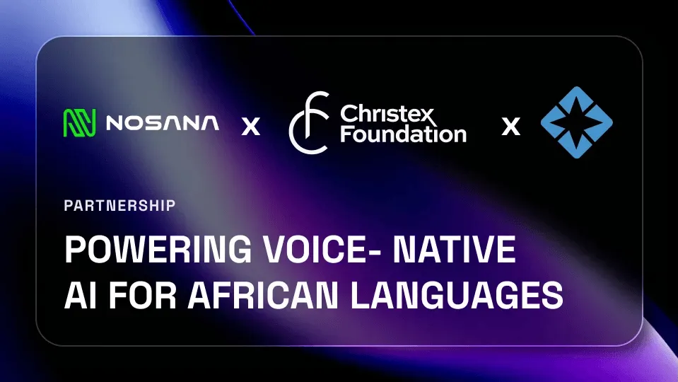 Empowering African Languages with AI: How Christex and Geneline-X Use Nosana to Build Inclusive Voice Models