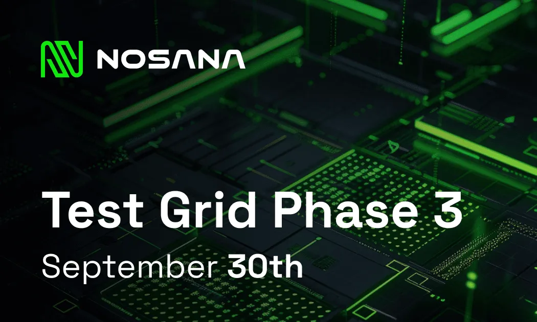 Test Grid Phase 3: final steps to mainnet