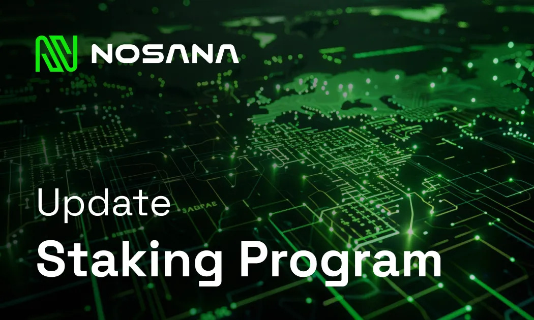 Nosana Staking Program Update