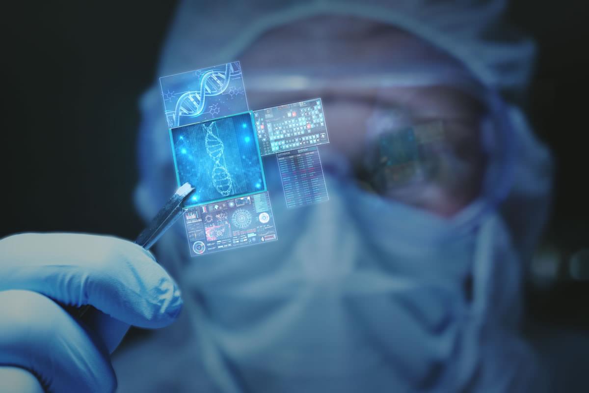 Trained deep learning models analyze medical images.